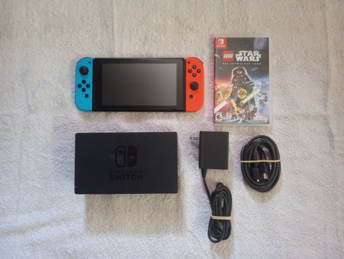 Nintendo SWITCH V2 WITH Game
