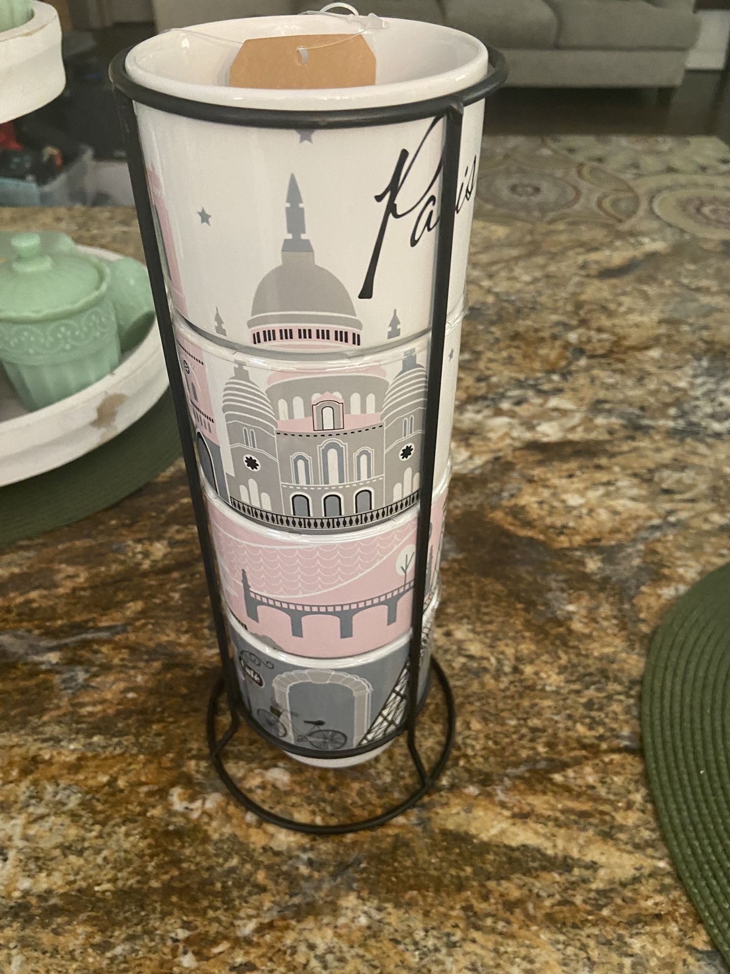 Paris Mug Stack