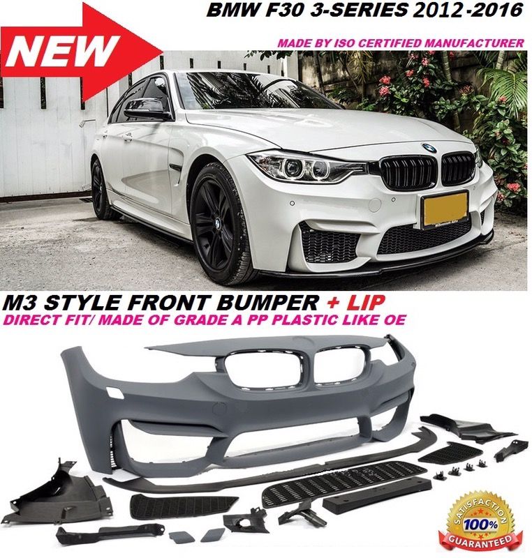 Bmw F30 M3 M Sport Style Front Bumper For Regular Series, 55% OFF