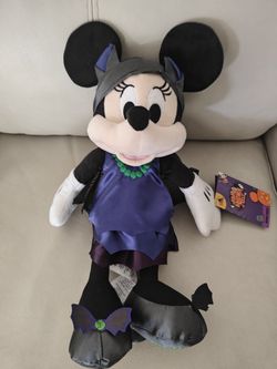 Disney Minnie Mouse Halloween Plush 