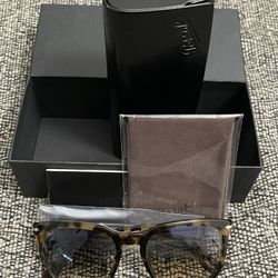 Persol 3193 S Sunglasses Brown/Beige Tortoise/ Grey 55mm (Made in Italy) Brand New In Box 