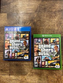 Grand Theft Auto 5 V Xbox One PS4