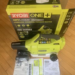 Ryobi ONE+ 18V Cordless 0.5 Gallon Sprayer Pest Insects Indoor Outdoor + 2.0 Ah Battery & Charger + Manual Box ECU