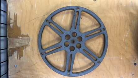 Vintage 16mm Metal Movie Film Reel