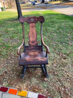 Antique Wooden Rocking Chair