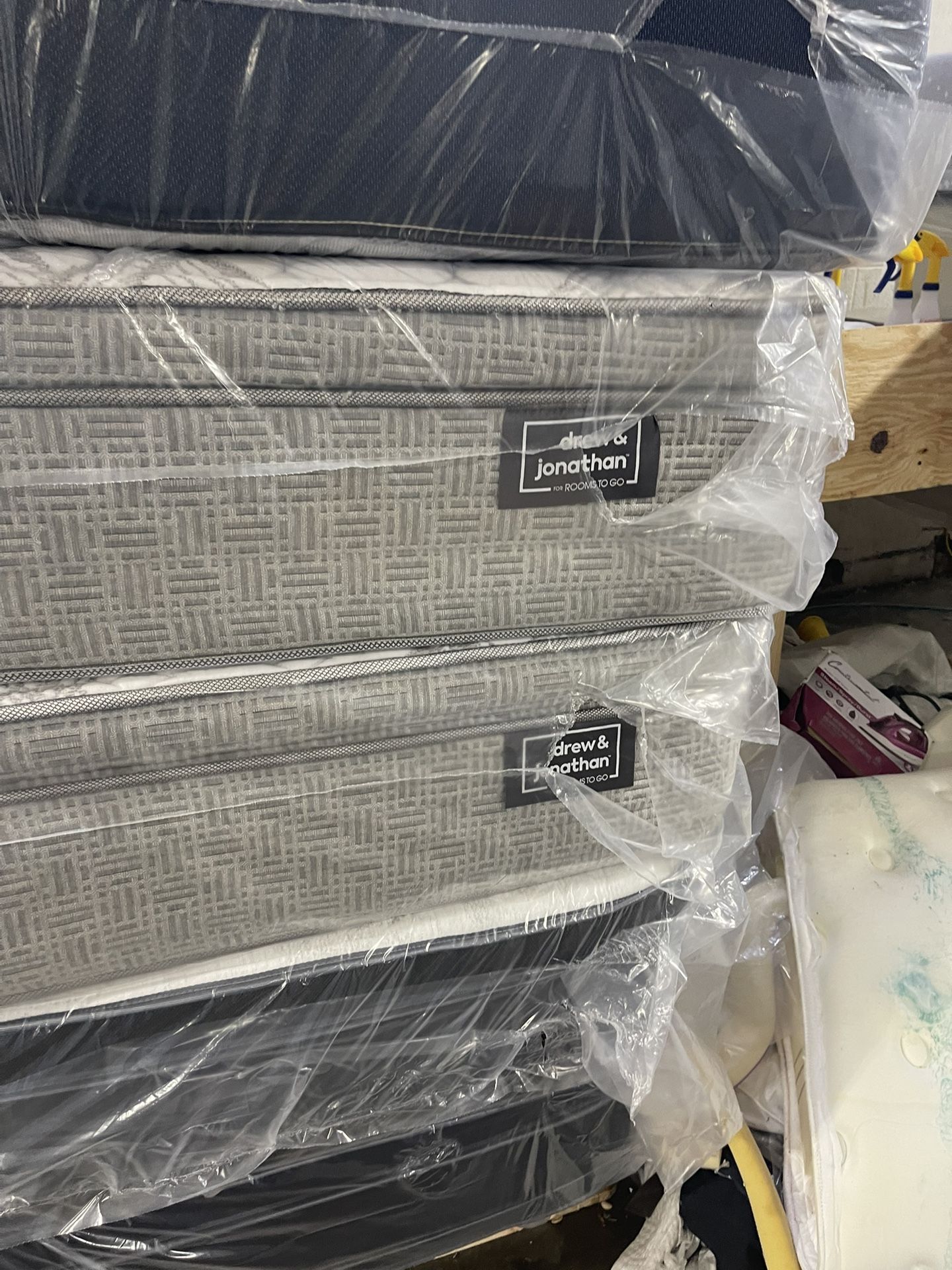 King Name Brand Pillowtop Mattress Sets