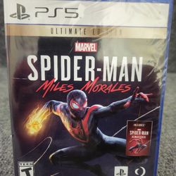 Marvel Spiderman Miles Morales Ultimate Edition Ps5 