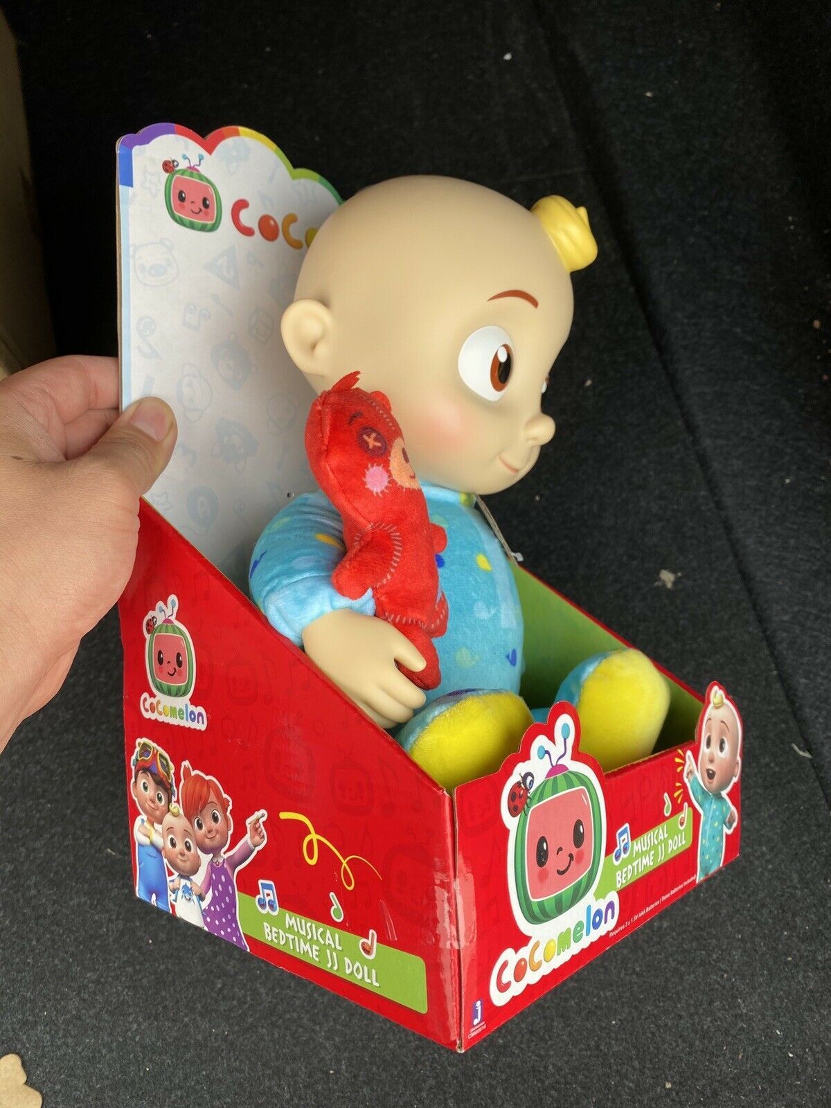 Cocomelon Roto JJ Doll Bedtime Soft 10" Plush Sing Toy Youtube