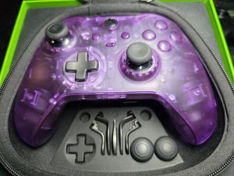 Elite series 2 custom clear purple Controller