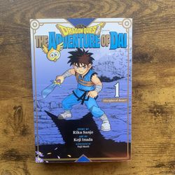 Dragon Quest The Adventure of Dai Volume  1 – Viz English Edition Manga