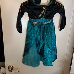 Girls frozen Ana Xs Dress