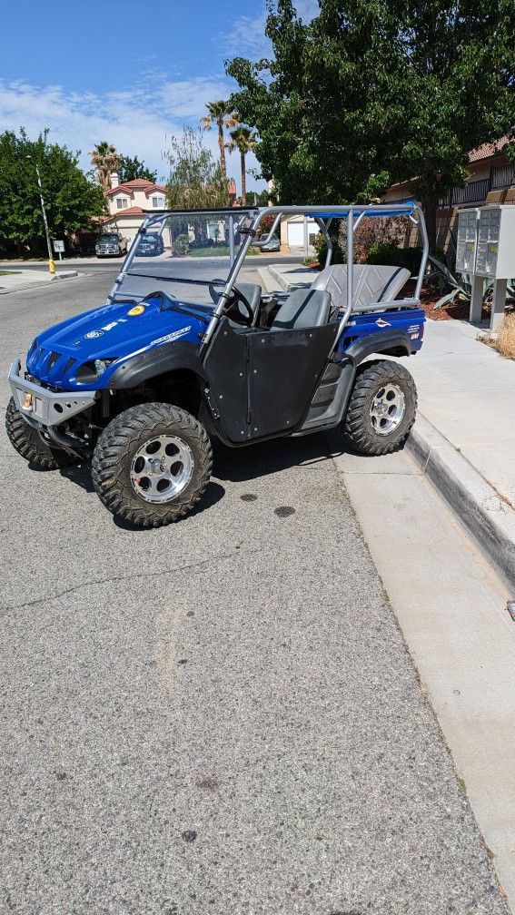 07 Yamaha Rhino Excellent Condition Lots Of Accessories Custom Suspension New Windshield Custom Doors Garage Kept Well Worth 🤑💰🤑💰