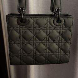 D Matte Black Bag