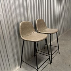 Two bar chairs