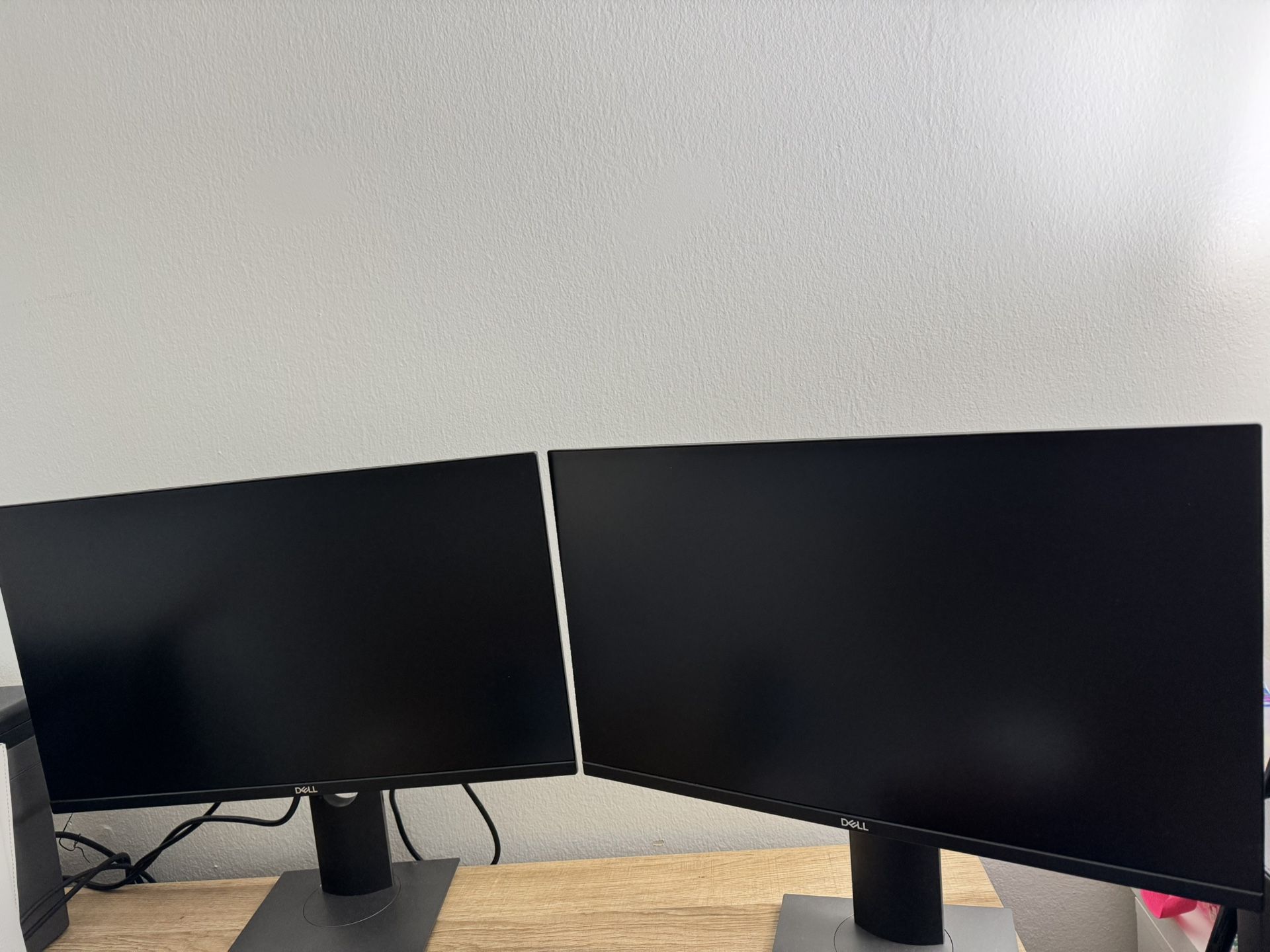 Two Computer Screens