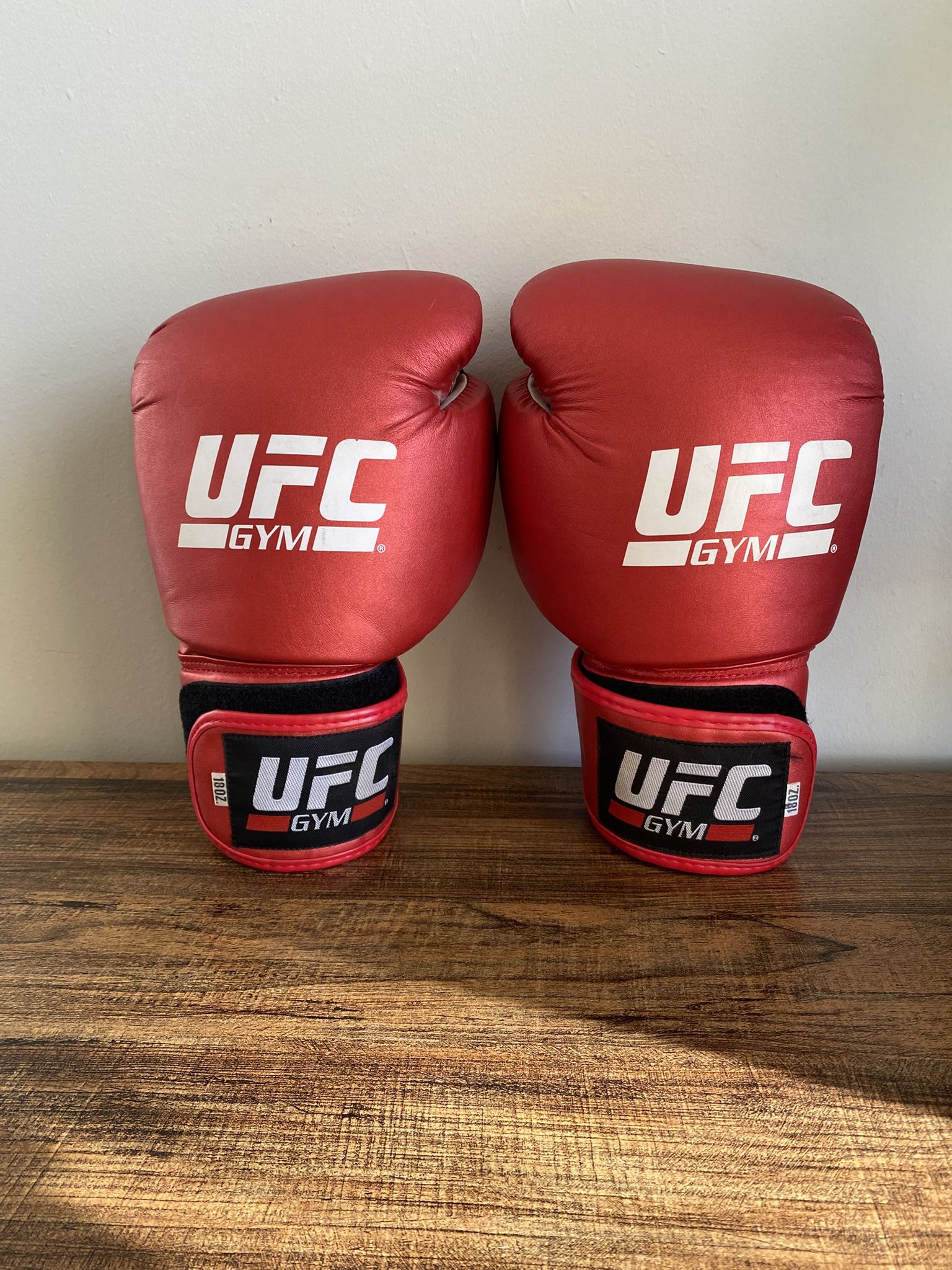 Red UFC gym Boxing Gloves