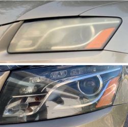 Headlight restoration available!