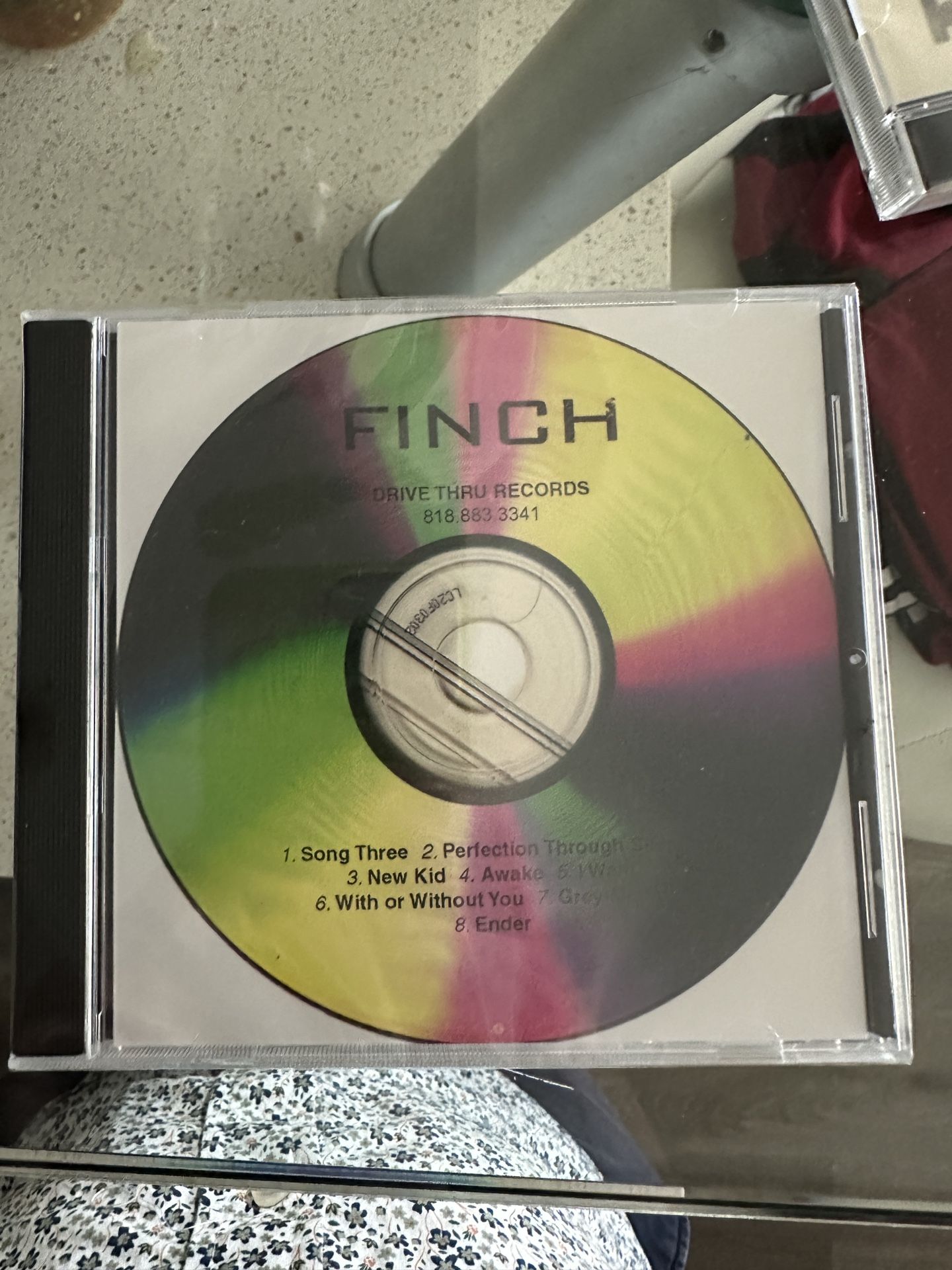Rare FINCH Untitled Demo CDr Post-Hardcore What It Is To Burn