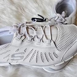 Skechers Light Grey Sneakers Women's 10