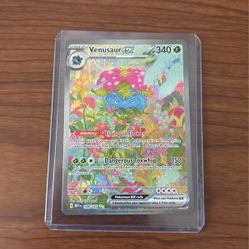 Pokemon Venusaur Ex 198/165 