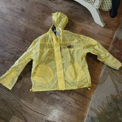 Kids Rain Jacket Sz 10/12
