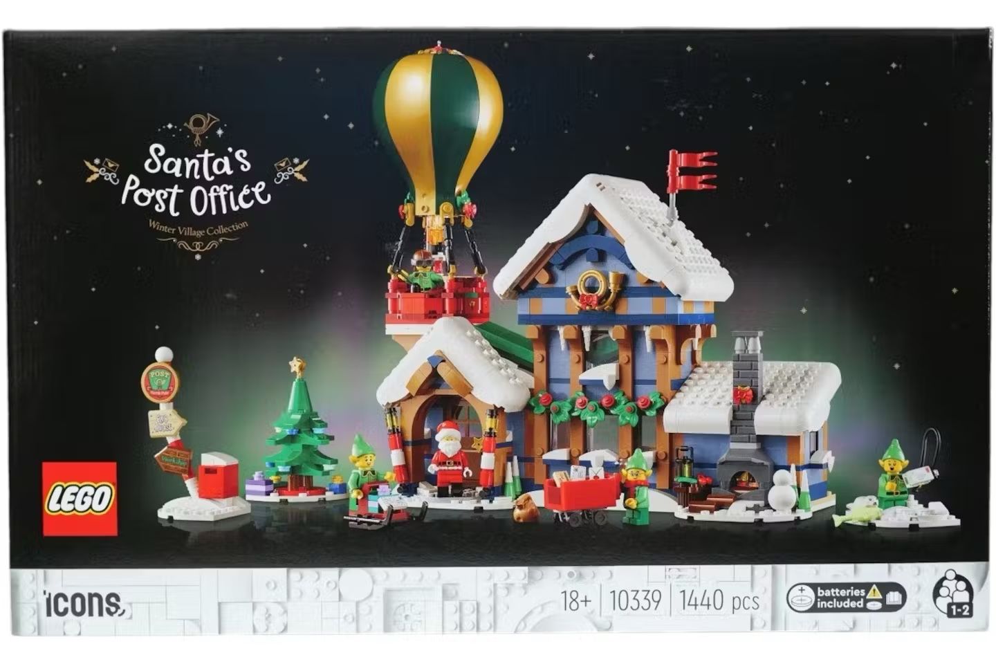 LEGO Icons Santa's Post Office Set 10339