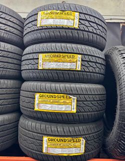 225/45/17 Groundspeed New tires installed and balanced
