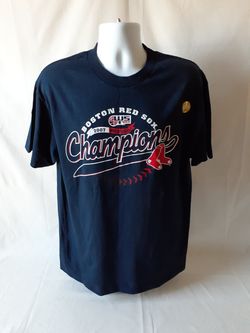 Alstyle Apparel Activewear Boston Red Sox 2007 Championship tee shirt size L