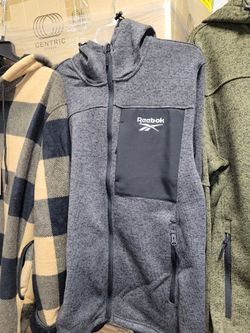 REEBOOK   FLECEE HOODIES JACKETS FOR MEN'S 