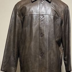 Vintage Balenciaga Leather Jacket Sz 6 