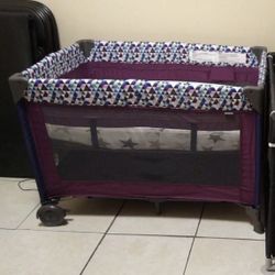 Baby PlayPen And Baby Crib(Look In Description)