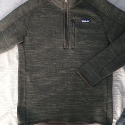Patagonia Quarter Zip Sweater Size M