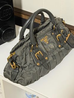 Prada Tessuto gaufre medium size purse