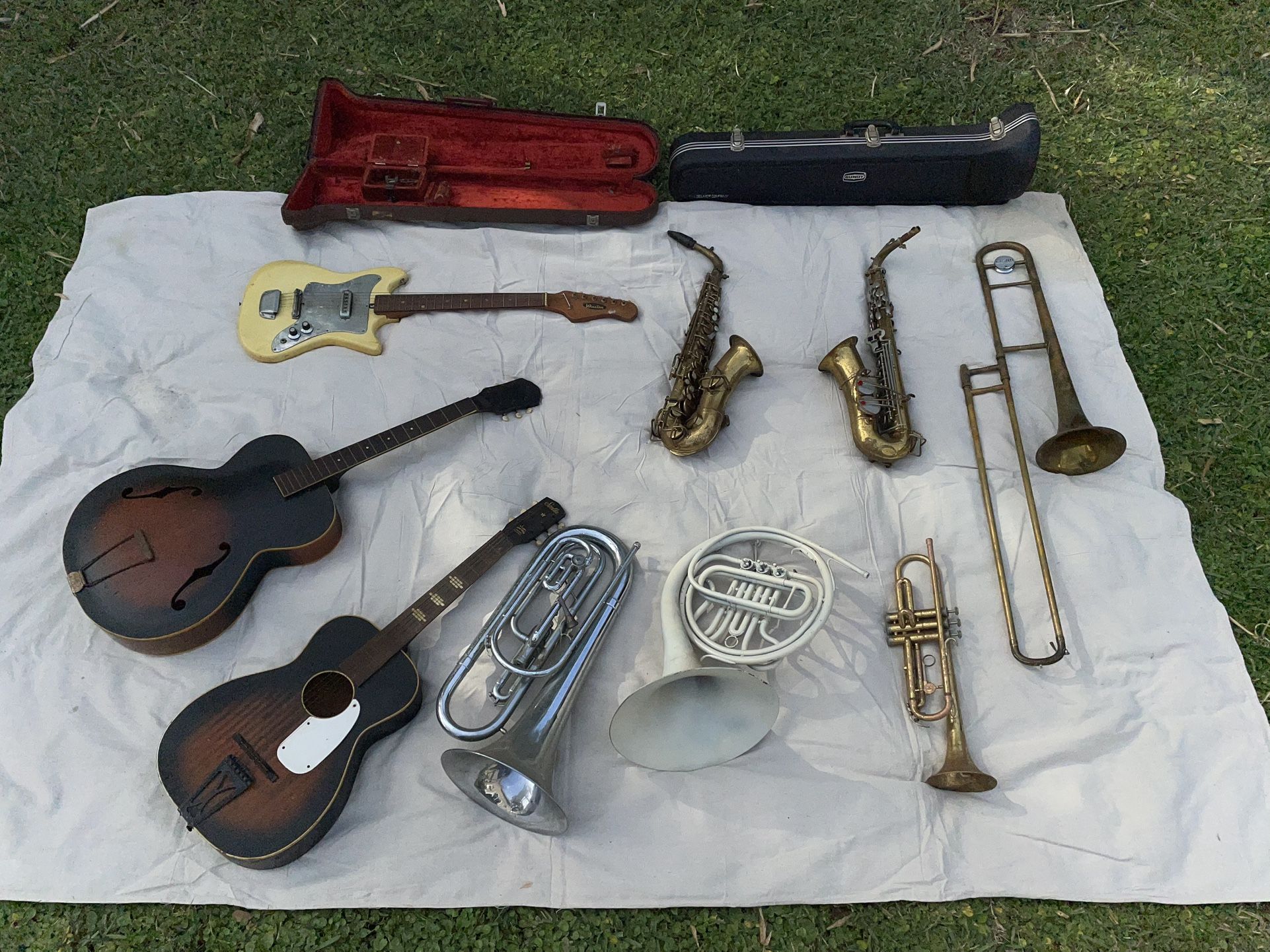 ***REDUCED***Guitars, French Horn, Saxophones, Trumpet, Trombone, Flugelhorn