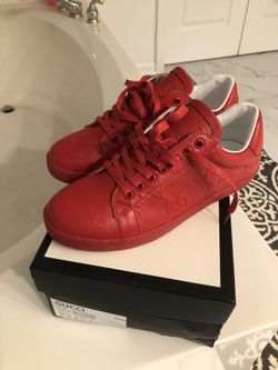 Gucci Embossed Ace Sneaker