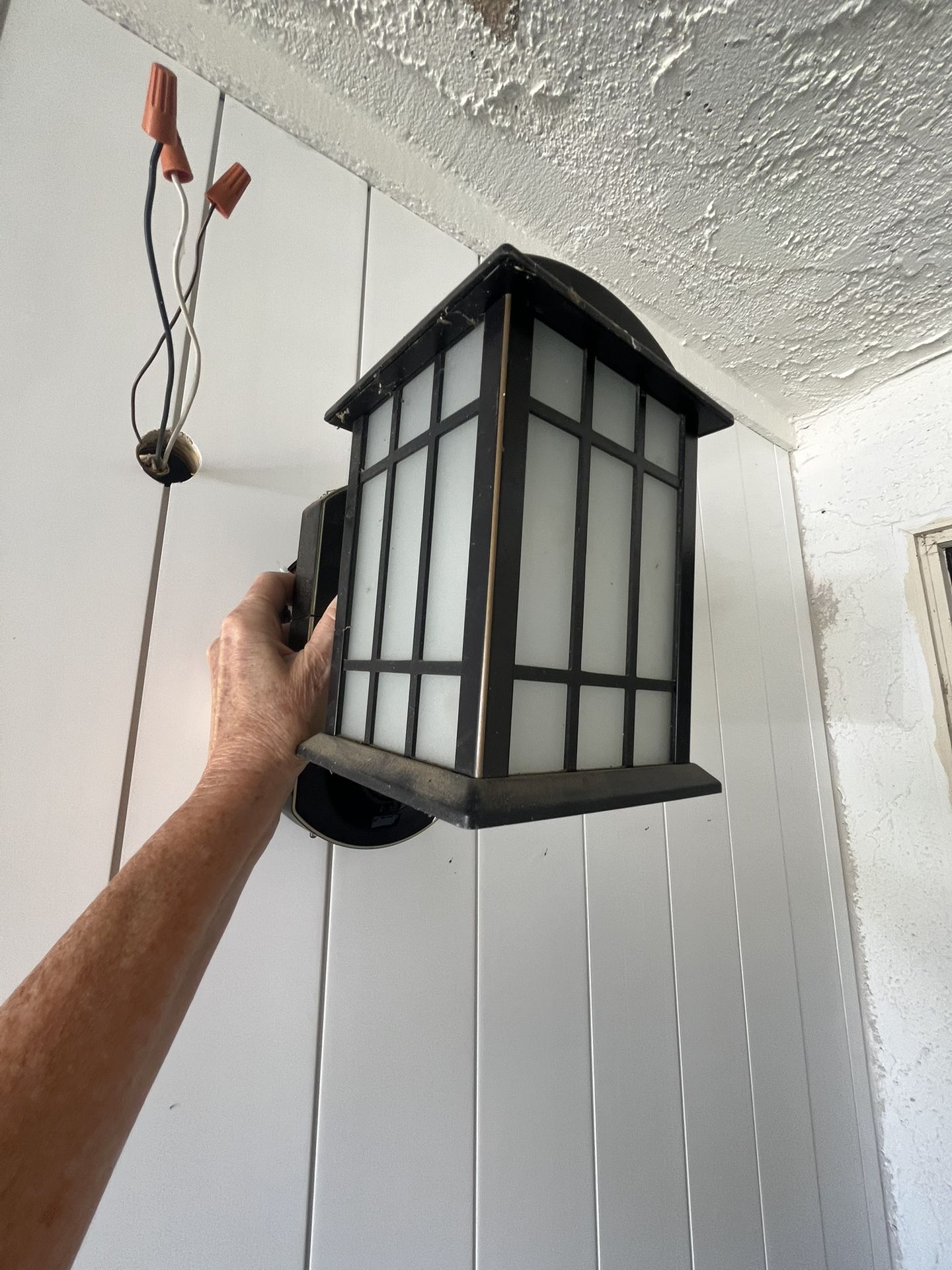 Camera In Outdoor Light Porch Garage Patio