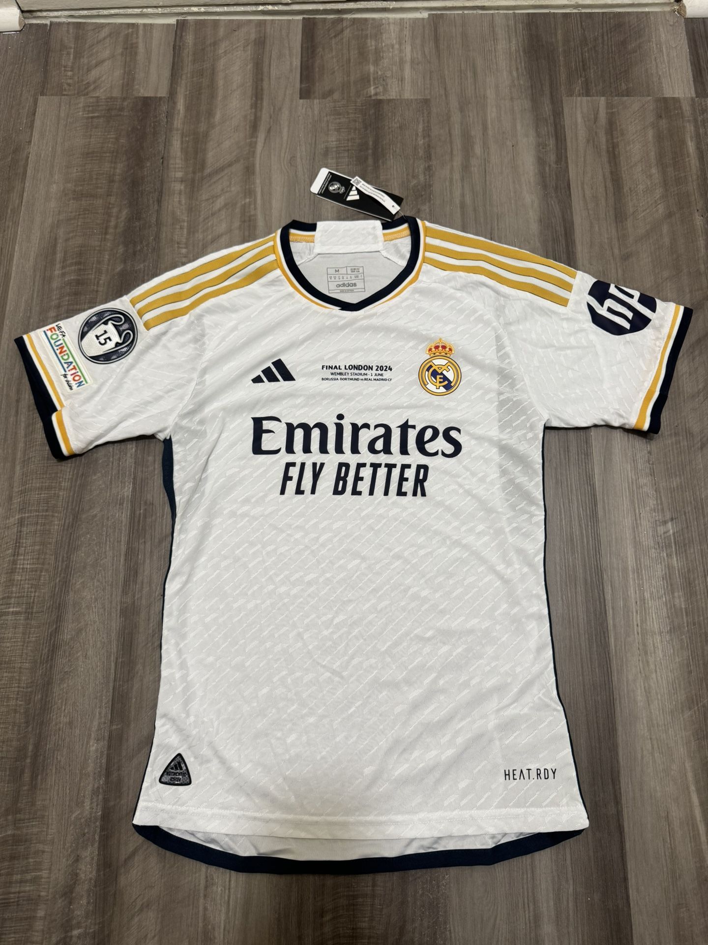 Real Madrid Home Jersey 23/24 Champions League Edition