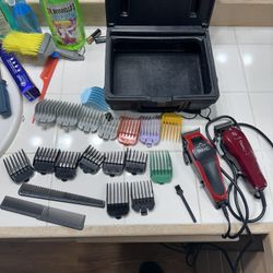 Clippers With All Trimmers