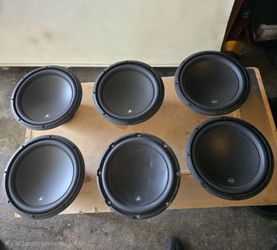 Subs 12s JL AUDIO W3