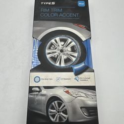 TOURING ITEMS TYPE S RIM TRIM COLOR ACCENT - BLUE - 152"