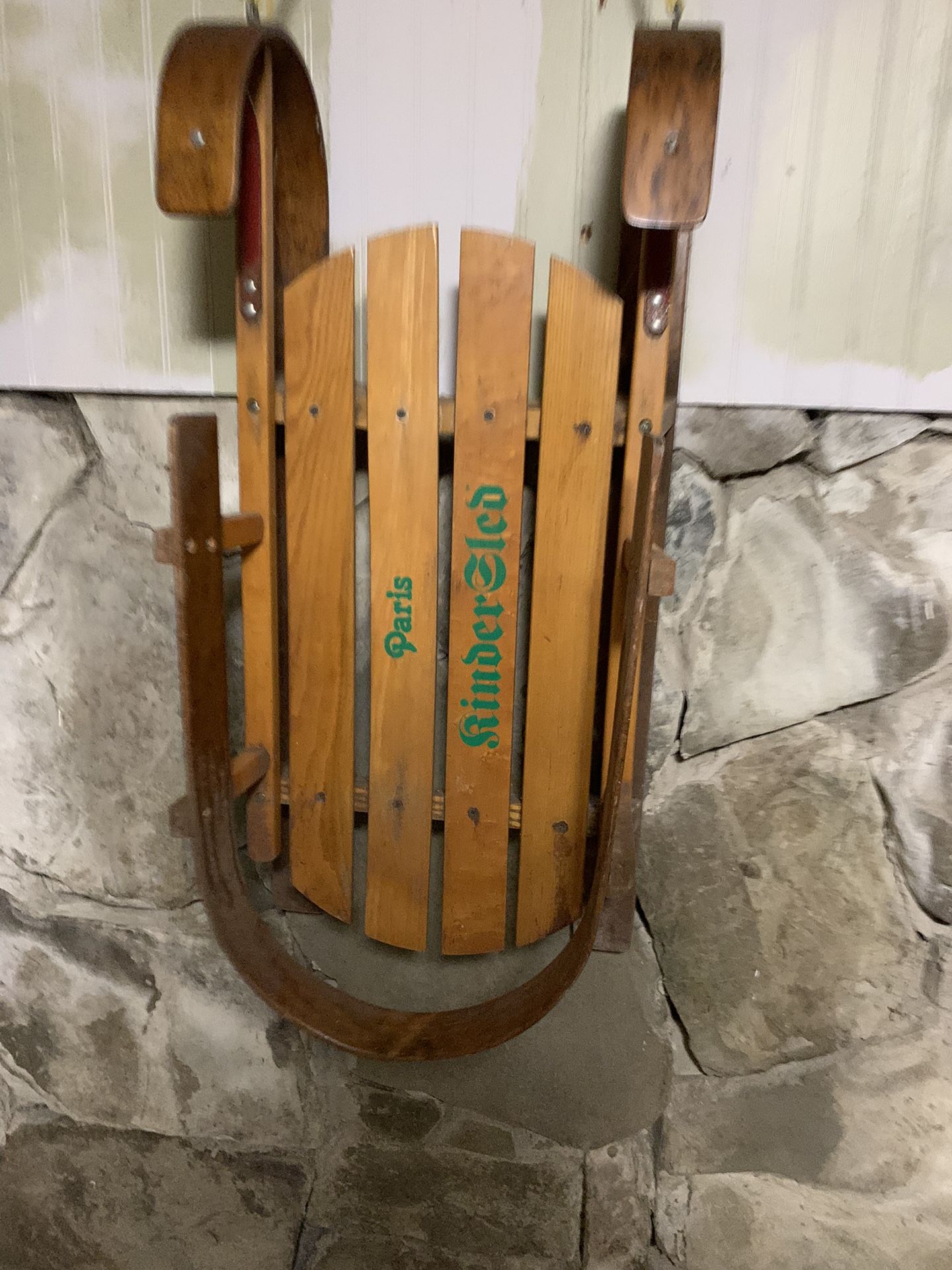 Paris Wooden KinderSled