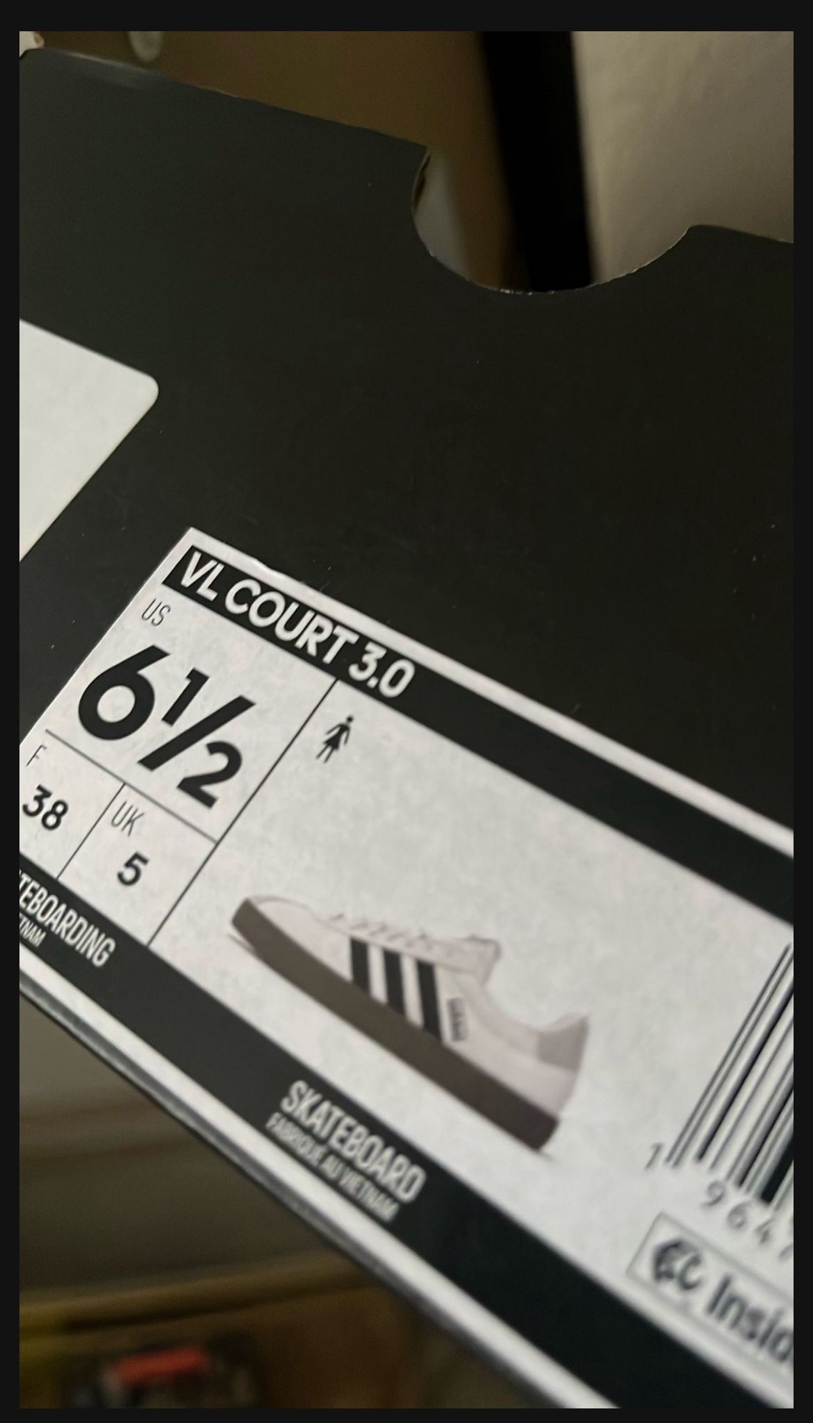 VL Court 3.0 Adidas Women’s 6 1/2