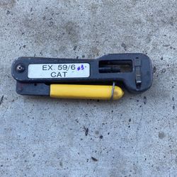 CAT RG/ 6  RG /. 59 Crimping Tool  $ 30 Dollars for Cable TV Fittings 