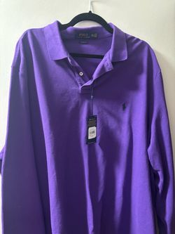Polo Ralph Lauren Men's Purple shirt 2XL