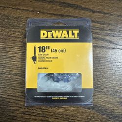 DEWALT 18” Chainsaw Replacement Chain (DW01DT618) – New Sealed