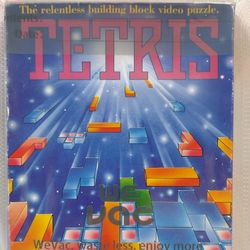 @CNG #56 VTG VIDEO GAME TETRIS WORK MANUAL & ART WORK NINTENDO NES COLLECTORS ITEM