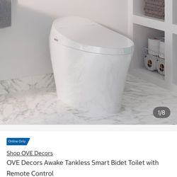 Smart Bidet Toilet OVE Costco $1000 Model 