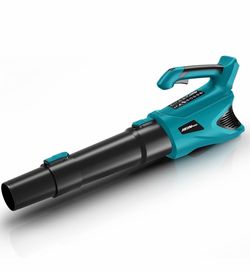 Cordless Leaf Blower Compatible with Makita 18V Battery 500CFM/150MPH Electric Leaf Blower Cordless, 5 Speed Modes, Battery Powered Blowers for Lawn C