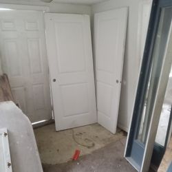 2- 32"×80" Doors 