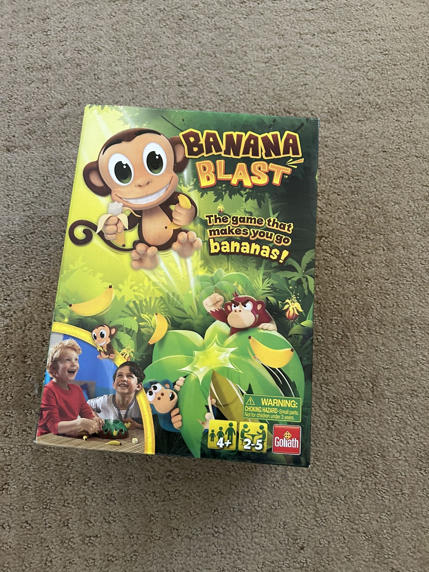 Banana Blast and 3 Other Board Games Kids